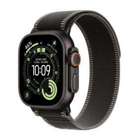Apple Trail Loop Correa para Apple Watch 44mm / 45mm / 46mm / 49mm Negro / Charcoal talla M/L