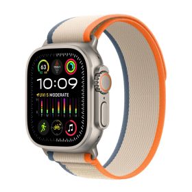 Apple Trail Loop Correa para Apple Watch 44mm / 45mm / 46mm / 49mm Naranja / Beige talla M/L