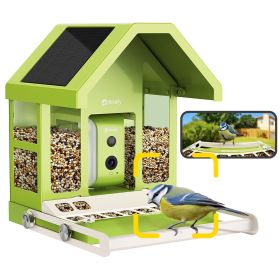 Birdfy Feeder Metal Lite Smart Comedero inteligente para pájaros con energía solar, cámara y reconocimiento de pájaros AI