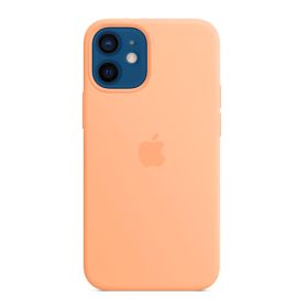 Apple Silicone MagSafe Case iPhone 12 Mini Cantaloupe