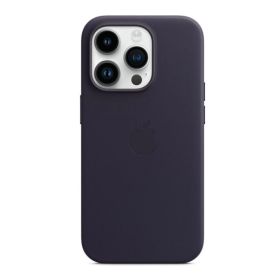 Apple Leather MagSafe Case iPhone 14 Pro Max Ink