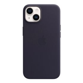 Apple Leather MagSafe Case iPhone 14 Midnight