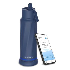 WaterH VITA Smart Water Bottle Magnetite Blue