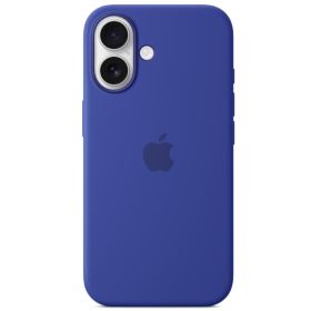 Apple Silicone MagSafe Case iPhone 16 Ultramarine