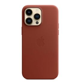 Apple Leather MagSafe Case iPhone 14 Pro Max Brown