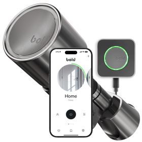 Bold Elite Cilindro de Cerradura Inteligente SX33 Plateado + Bolt Connect