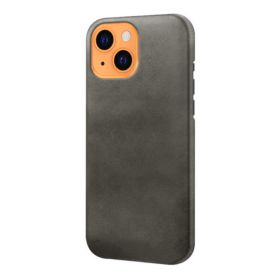 Casecentive Leather Back case iPhone 14 black