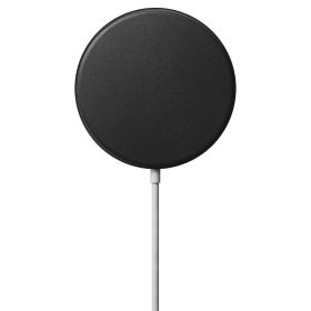 Nomad Leather Cover for MagSafe Cable negro