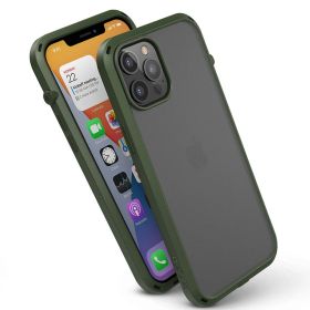 Catalyst Influence Funda iPhone 12 Pro Max Verde Militar