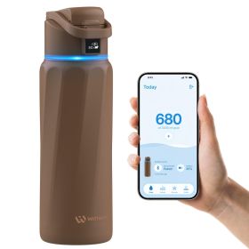WaterH Boost Botella de Agua Inteligente 946ml Marrón