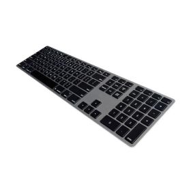 Matias Draadloos Toetsenbord US QWERTY met Backlight voor MacBook space grey