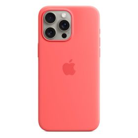 Apple Funda de Silicona MagSafe iPhone 15 Pro Max Guava