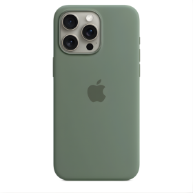 Apple Funda de Silicona MagSafe iPhone 15 Pro Max Cypress