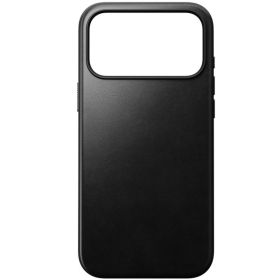 Nomad Funda de Cuero Moderna iPhone 17 Pro Negro 