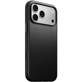 Nomad Modern Camino Funda de Piel iPhone 18 Pro Max Negra