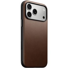 Nomad Modern Camino Funda de Piel iPhone 18 Pro Max Marrón