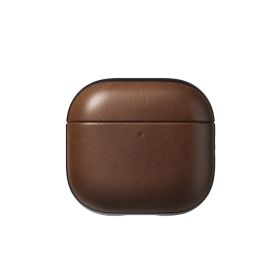 Nomad Modern Leather Case AirPods 4 Brown