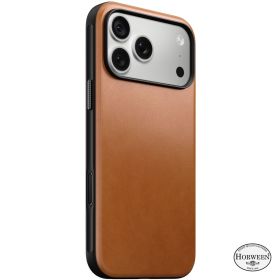 Nomad Funda Modern de Piel Horween iPhone 18 Pro Max Saddle