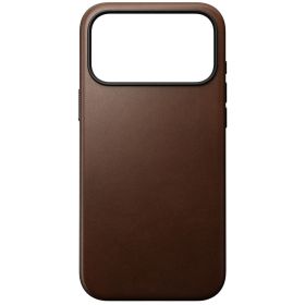 Nomad Funda de Cuero Moderna iPhone 17 Pro Max Marrón 