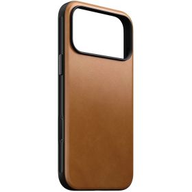 Nomad Funda de Cuero Moderna iPhone 17 Pro Max English Tan