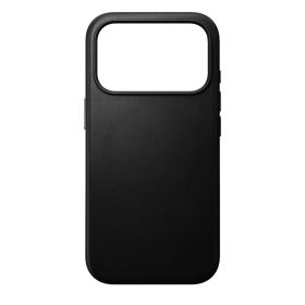 Nomad Funda de Cuero Moderna iPhone 17 Pro Negro 