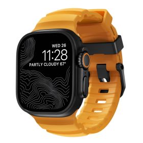 Nomad Rocky Point Correa Apple Watch 42mm / 44mm / 45mm / 49mm Sol Connector Negro