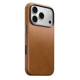 Nomad Traditional Camino Funda de Piel iPhone 18 Pro English Tan