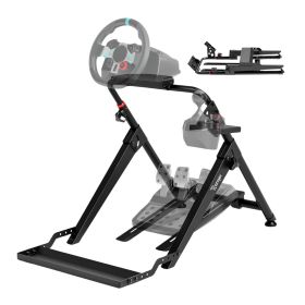 Ranqer Soporte para Volante de Carreras Pro negro