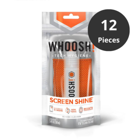 Whoosh Screen Shine Go XL Limpia Pantallas Caja Maestra (12 piezas)