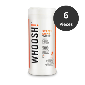 WHOOSH! Screen Shine Bote de Toallitas Limpia Pantallas (70 piezas) -  Caja Maestra (6 piezas)