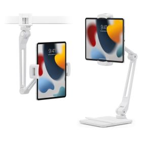 Twelve South Hover Bar Duo Montaje en escritorio / pinza con Soporte plegable blanco