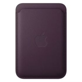 Apple Leather Card Holder with MagSafe (1st gen) for iPhone Dark Cherry