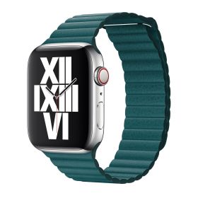Apple Leather Loop Apple Watch medium 42mm / 44mm / 45mm / 49mm Peacock