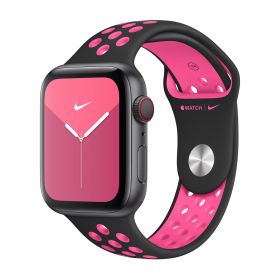 Apple Nike Sport Band Apple Watch 42mm / 44mm / 45mm / 49mm Black / Pink Blast
