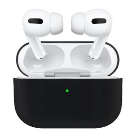 Casecentive AirPods Pro Ultra-slim silicone case zwart