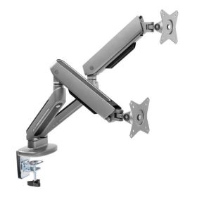 Ranqer Soporte de Monitor Dual RGB gris espacial