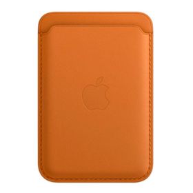 Apple Leather Card Holder with MagSafe (2nd gen) for iPhone Golden brown
