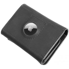 FIXED Tripple AirTag Wallet black 