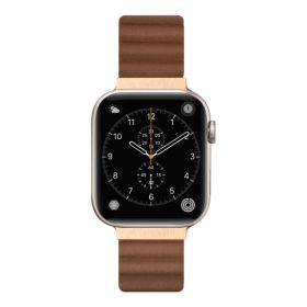 LAUT Novi Leather Loop Apple Watch 42mm / 44mm / 45mm / 49mm sepia brown
