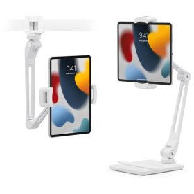 Twelve South Hover Bar Duo Montaje en escritorio / pinza con Soporte plegable blanco