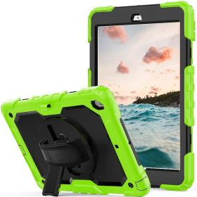 Casecentive Handstrap Pro Hardcase with handstrap iPad 2017 / 2018 green