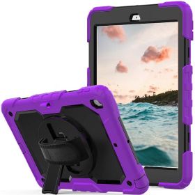 Casecentive Handstrap Pro Hardcase with handstrap iPad 2017 / 2018 purple