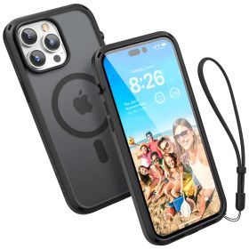 Catalyst Influence Funda compatible con MagSafe iPhone 14 Pro Max Negro Stealth