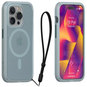 Catalyst Influence Funda compatible con MagSafe iPhone 15 Pro Verde Salvia