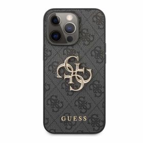 Guess 4G Metal Logo Case iPhone 13 Pro grey