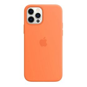 Apple Funda Silicone MagSafe iPhone 12 / iPhone 12 Pro Kumquat