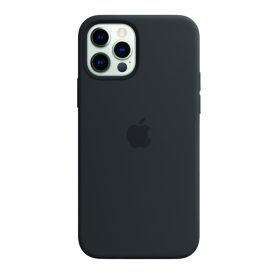 Apple Silicone MagSafe Case iPhone 12 / 12 Pro Black
