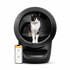 Litter-Robot 4 Caja de arena autolimpiable automática negra