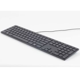 Matias Teclado RGB con cable US QWERTY para PC negro