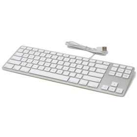 Matias Wired Keyboard QWERTY without Numpad silver